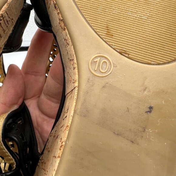 Diba Wedge Sandals Size 10 - Picture 9 of 10